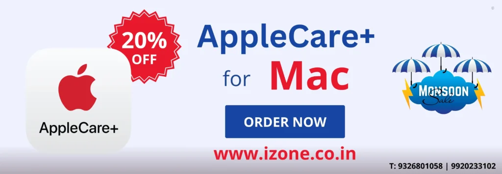 Buy Apple Care plus for mac Online in India at Best Price - izone Digital