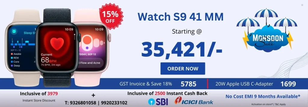 Buy Apple Watch SE 9 41mm Online in India at Best Price - izone Digital