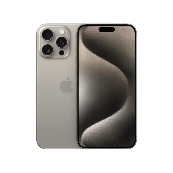 iPhone 15 Pro natural titanium