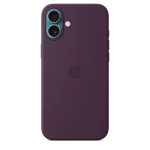 Apple iPhone 16 Plus Silicone Case with MagSafe Plum