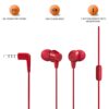 JBL T50HI in-Ear Wired Headphone with Noise Isolation Mic