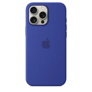 iPhone 16 Pro Max Silicone Case with MagSafe UltraMarine