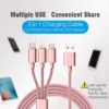 Rock Micro USB Cable 2 A 1 m 3 in 1 charging Cable