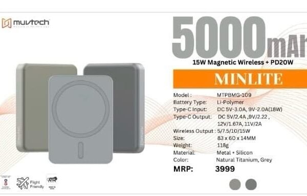 MINLITE 5000mAh POWERBANK