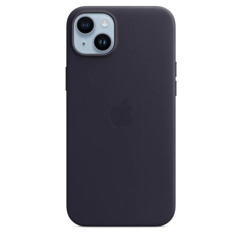 iPhone 14 Plus Leather Case with MagSafe Ink