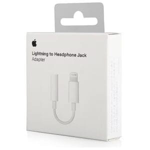 Apple Lightning to 3.5mm Headphone Jack Adapter - MMX62ZM/A 3 Apple Lightning To 3.5mm Headphone Adapter | izone Digital