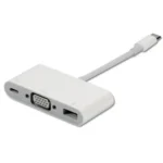 Apple MJ1L2ZM USB-C VGA Multiport Adapter - VGA adapter Side View