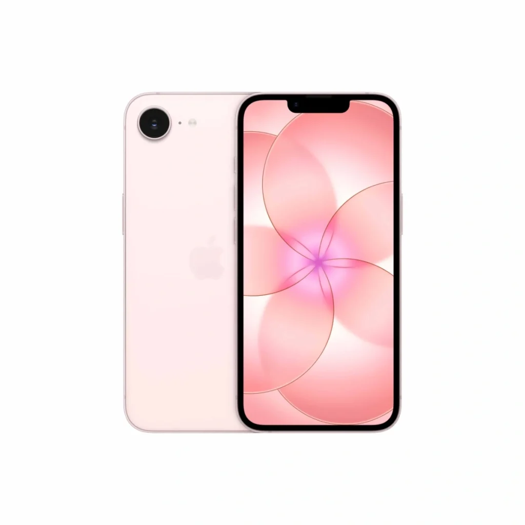 Apple iPhone17e 256gb Pink Front Image