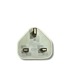 Genuine Apple A1399 MB706b 3 Pin USB Power Adapter For iPhone , iPad & Android - OPEN BOX 2 Genuine Apple A1399 MB706b a USB Power Adapter For Iphone & Ipad – White - IZONE DEAL