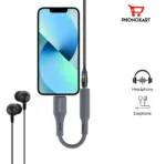 LIGHTNING TO 3.5MM HEADPHONE JACK CONNECTOR COMPATIBLE APPLE PHONE
